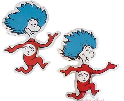 thing 1 thing 2. Thing One and Thing Two.
