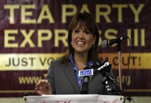 Updated: Christine O'Donnell meets tea-party activists in West Des Moines