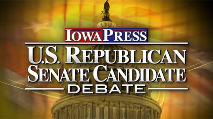 Iowa U.S. Republican Senate Debate Liveblog | Caffeinated Thoughts