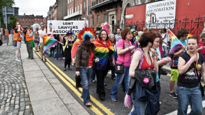 A gay pride parade in Dublin 2011. Photo credit: William Murphy via Flickr (Attribution 2.0)
