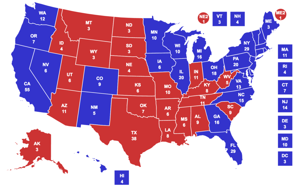 The Electoral Map Now Looks Even Worse for Trump | Caffeinated Thoughts